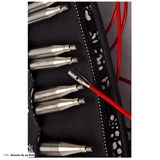 ChiaoGoo - Twist Red Lace - 10 cm. pindespidser - komplet st