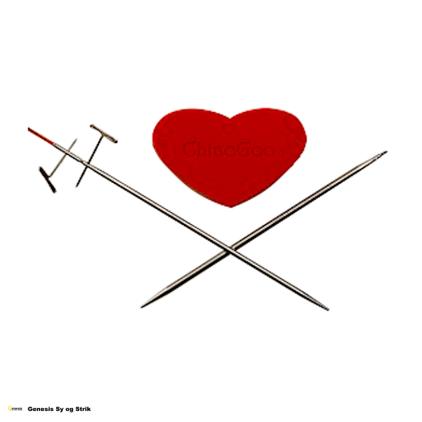 ChiaoGoo - Twist SS Mini Set - pinde 10 cm.