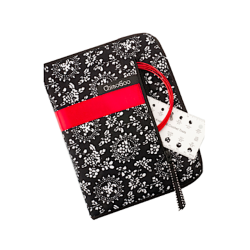 ChiaoGo - Twist Red Lace - 13 cm. pindespidser - komplet st