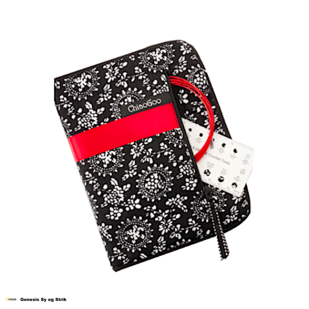 ChiaoGo - Twist Red Lace - 13 cm. pindespidser - komplet st