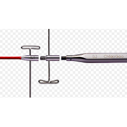 ChiaoGoo udskiftlige firkantede pinde 4.0 mm. - 13 cm.