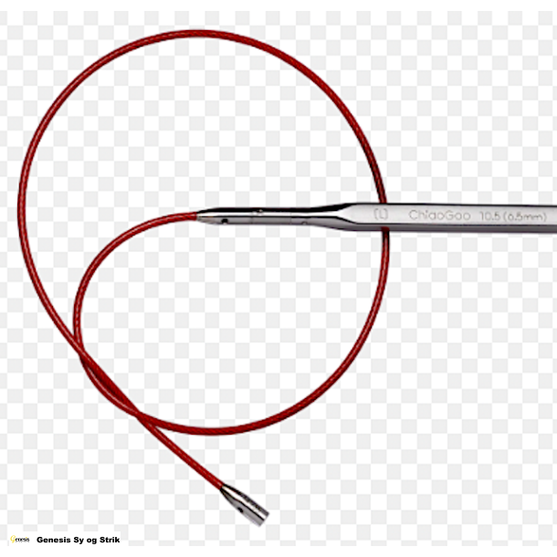 ChiaoGoo udskiftlige firkantede pinde 4.0 mm. - 13 cm.