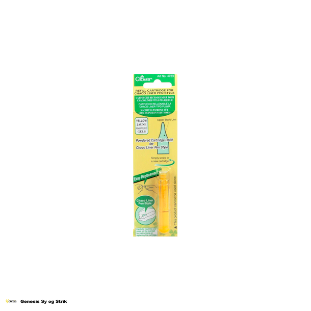 CLOVER - Chaco liner pen style - genopfyldning - Gul