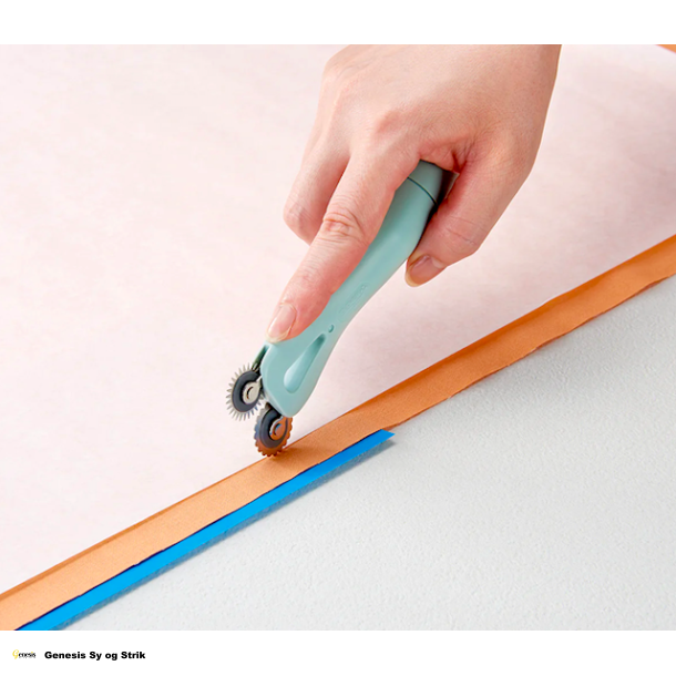 Clover - Sporehjul med Ergonomisk hndtag og 3 udskiftelige hjul