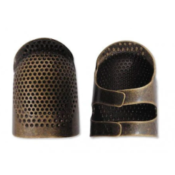 Clover - Justerbar fingerbl i messing (Medium)