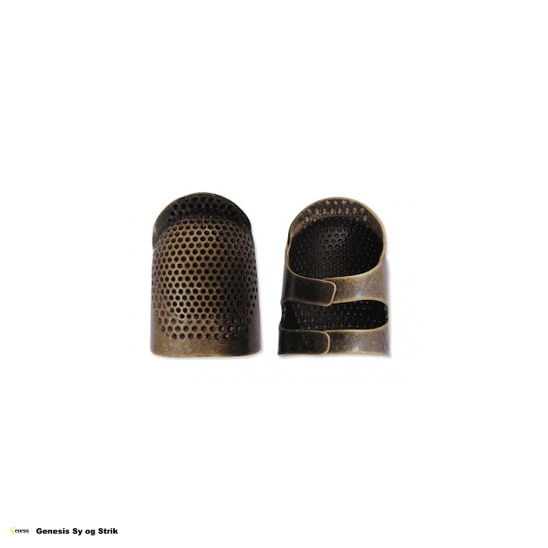 Clover - Justerbar fingerbl i messing (Medium)