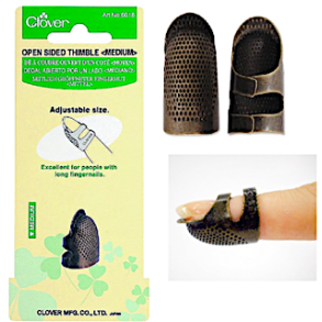 Clover - Justerbar fingerbl i messing (Medium)