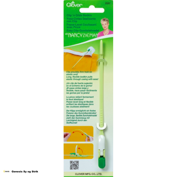 CLOVER'S Clip 'n Glide Bodkin ( Elastik trkker )