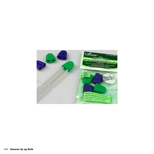 Clover - Pindebeskytter til rundpinde - Str. 2.0 mm. til 5.0 mm.