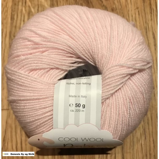 Cool Wool Baby - Lys rosa 50 gr
