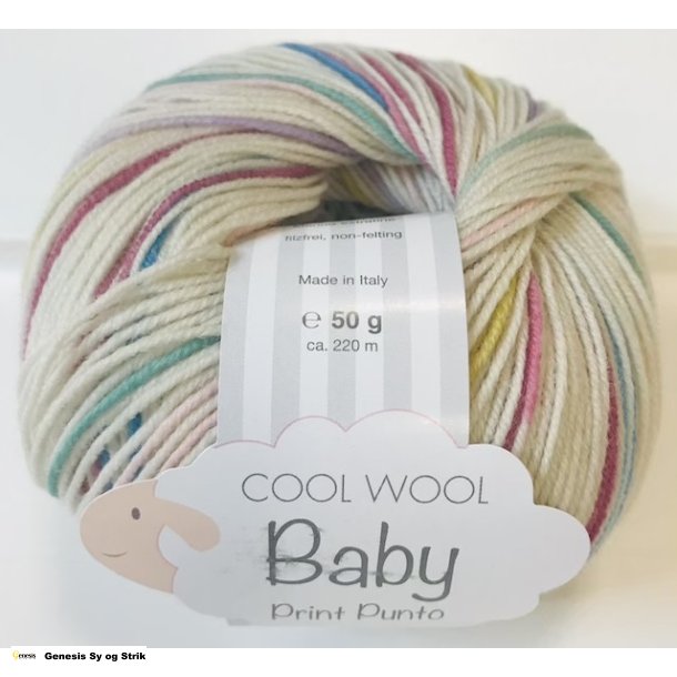 Cool Wool Baby Print Punto - 50 gr.