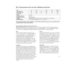 Damesweater med rund hals i Mayflower Easy Knit