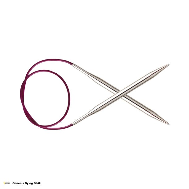 KnitPro Nova metal rundpind - 40 cm