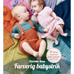 Farverig babystrik