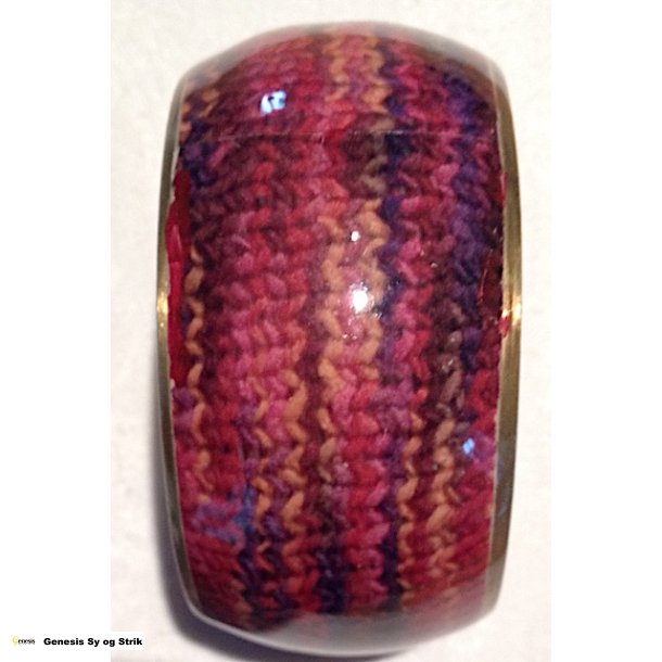 Smukt armbnd med inspiration fra garn