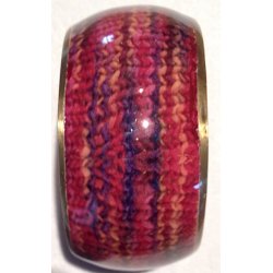 Smukt armbnd med inspiration fra garn