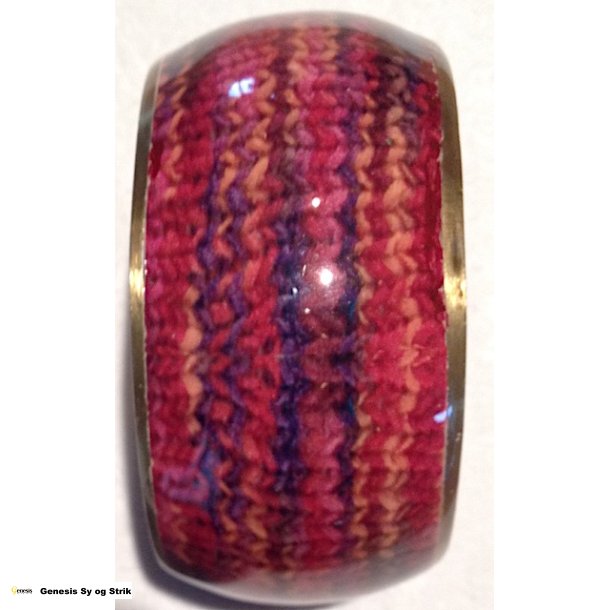 Smukt armbnd med inspiration fra garn