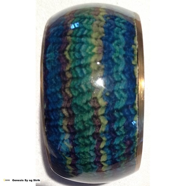 Smukt armbnd med inspiration fra garn