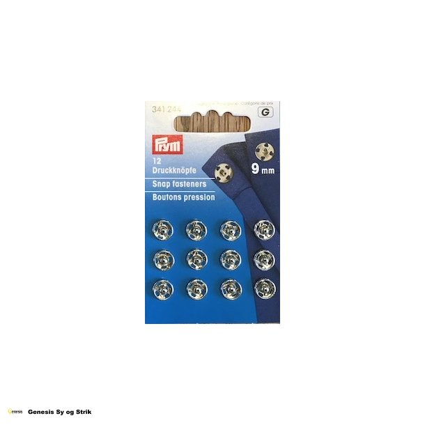 Trykknapper - 9 mm.