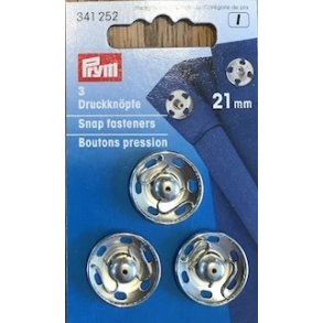 Trykknapper - 21 mm.