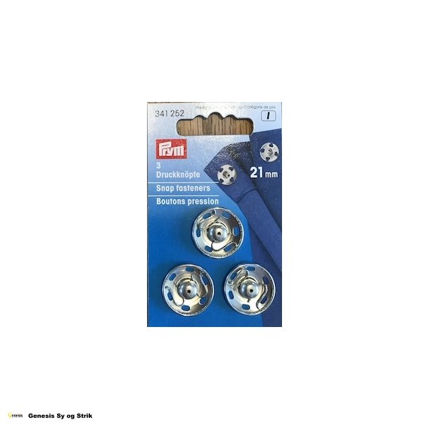 Trykknapper - 21 mm.