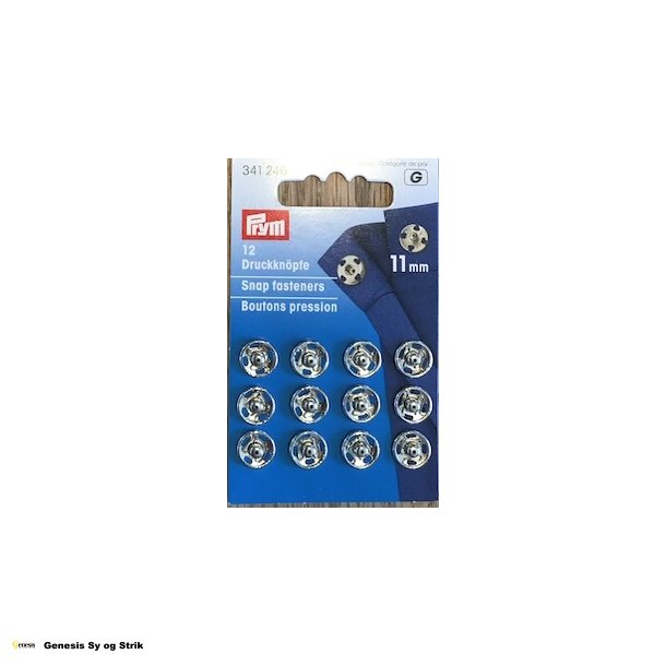 Trykknapper - 11 mm.