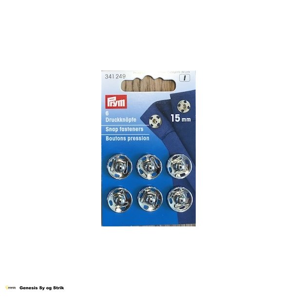 Trykknapper - 15 mm.