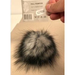 Pompon / pelskvast - Vaskebjrn