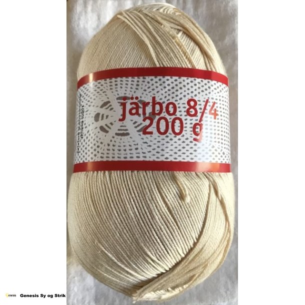 Jarbo Merc. Bomuld 8/4 - Natur - 200 g