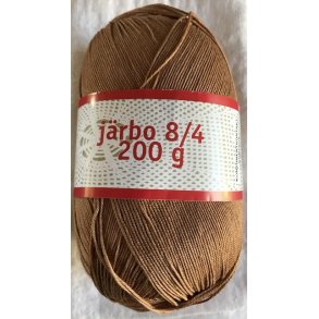 Jarbo Merc. Bomuld 8/4 - Brun - 200 g