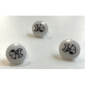 Knap med Nuser motiv