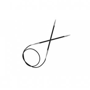 KnitPro Karbonz rundpind - 40 cm