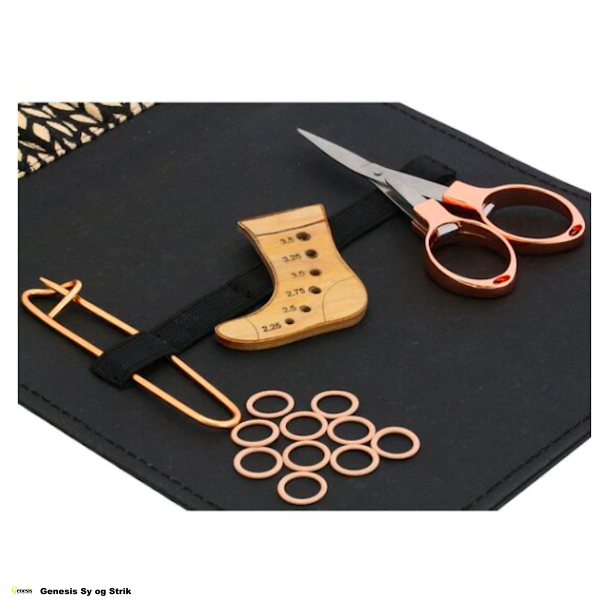 Lana Grossa - KnitPro strmpepindest 15 cm. i stl med tilbehr