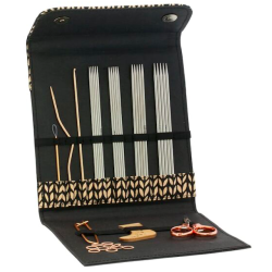 Lana Grossa - KnitPro strmpepindest 15 cm. i stl med tilbehr