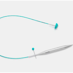 Knitpro Mindful Collection - kabel/wire med 360 graders kobling