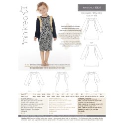 Flsekjole 0  10 r ( 56/62  140/146 cm )