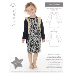 Flsekjole 0  10 r ( 56/62  140/146 cm )