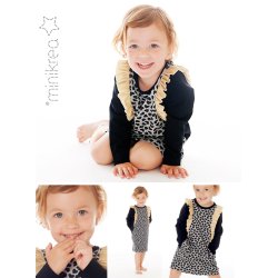 Flsekjole 0  10 r ( 56/62  140/146 cm )