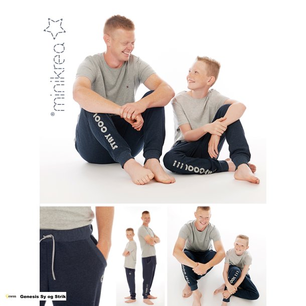 Sweatpants str. mnd XS - XXL, brn 2 - 16 r