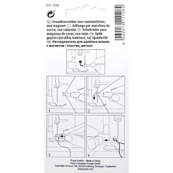 Nletrder til symaskine inkl. magnet