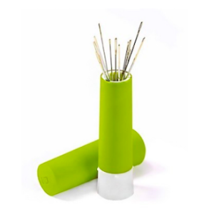 Magnetisk nleholder med nle - lysgrn