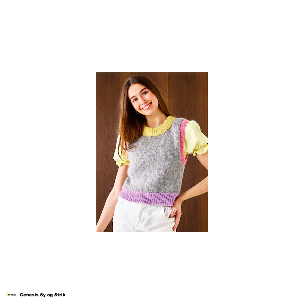 Vest i pastel farver