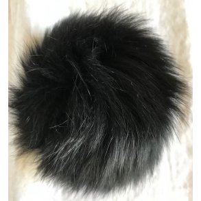 Pompon / pelskvast - 8 cm. - gte Rv