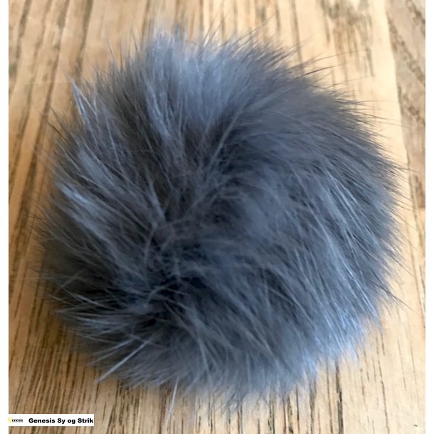Pompon / pelskvast - 5 cm. - Gr