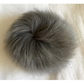 Pompon / pelskvast - 10 cm. - rv