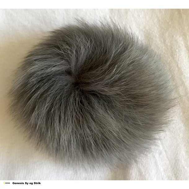Pompon / pelskvast - 10 cm. - rv