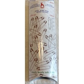 20 stk. Sikkerhedsnle - 32 mm.