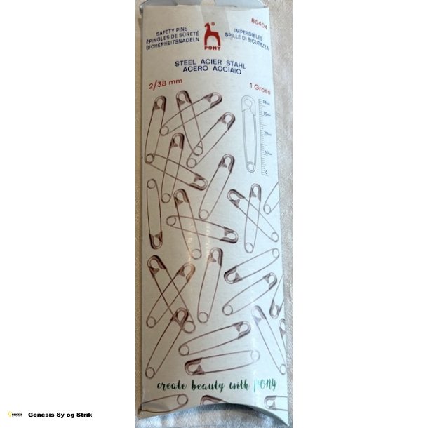 Sikkerhedsnle - 38 mm.