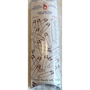 20 stk. Sikkerhedsnle - 57 mm.