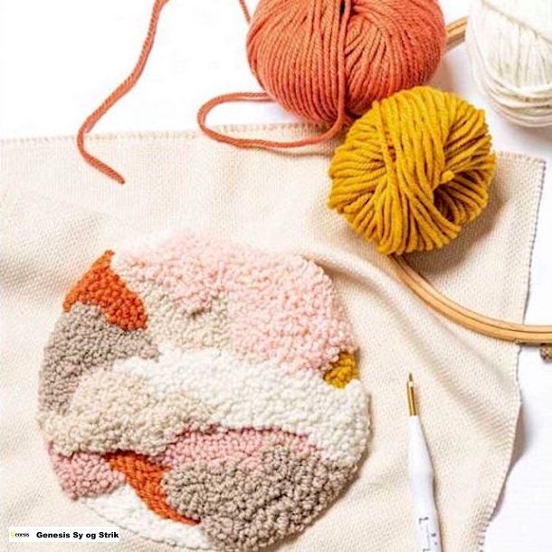 Punch needle emboidery Stitching Tool